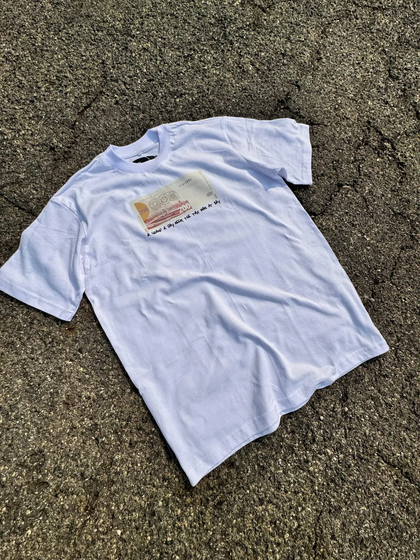 A grand a day graphic tee